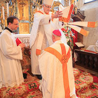 Bischof Rudolf in der Pfarrei Paring