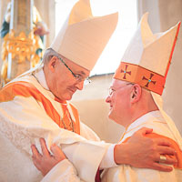 Bischof Rudolf in der Pfarrei Paring