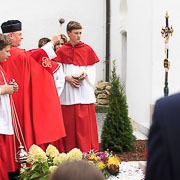 Erntedank und Marterleinweihung in Paring 2014