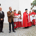 Erntedank und Marterleinweihung in Paring, 5. Oktober 2014
