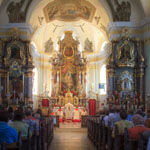 Wallfahrtskirche Mariä Himmelfahrt in Niederleierndorf